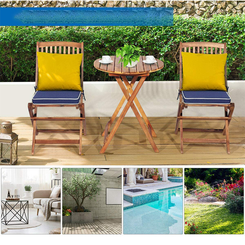 Patio Conversation Outdoor-Set 3-teiliges Patio Conversation Set mit Kissen