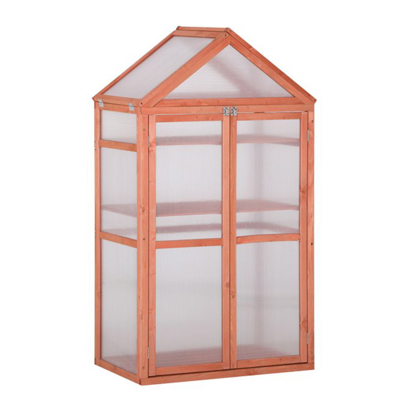 32' x 19' x 54' Frühbeet-Gewächshaus aus Holz für Pflanzen PC-Brett Orange 32' x 19' x 54' Frühbeet-Gewächshaus aus Holz für Pflanzen PC-Brett Orange