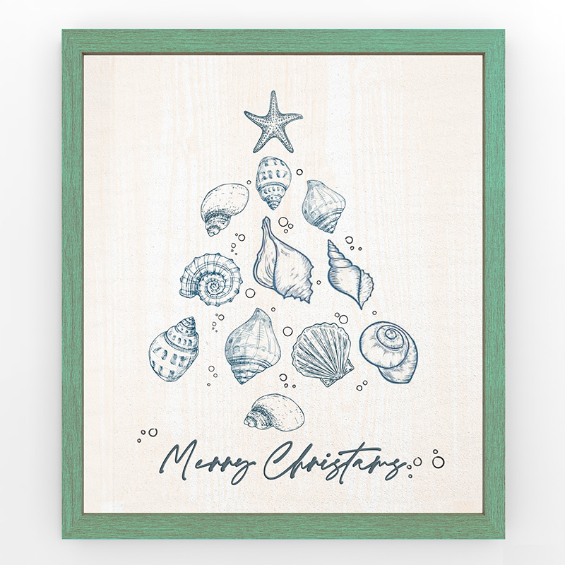 Der Strand ist mein glücklicher Ort Schild – Strandhaus-Dekoration – Holzschild