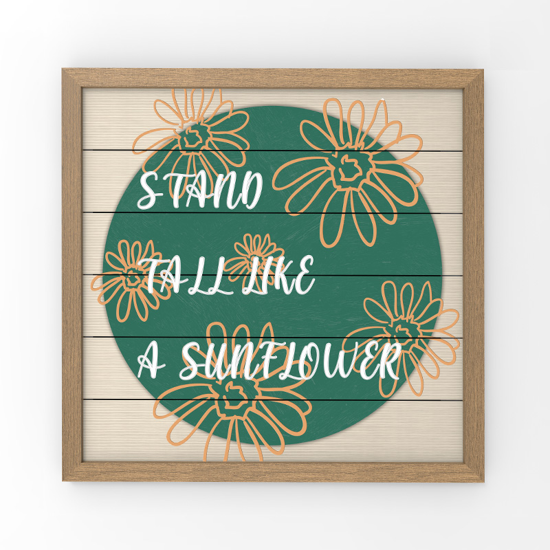 Home Nähmaschine Holz Wanddekoration