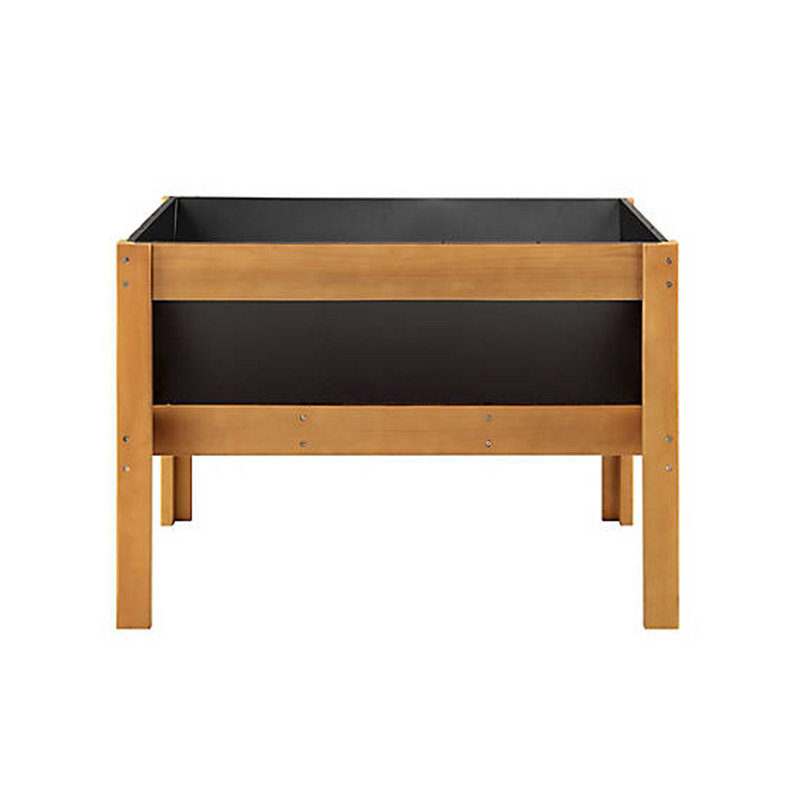 47' x 23' x 35' Hochbeet aus Holz für den Garten mit großzügiger Fläche zum Pflanzen, Ablage und vielseitiger Verwendung