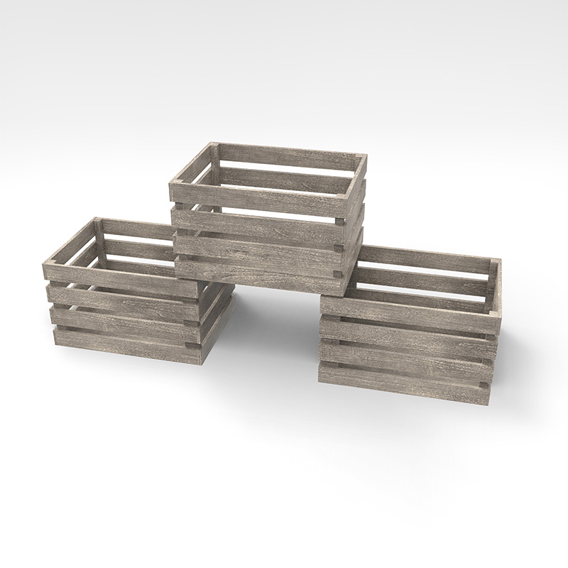 3-stöckiges Hochbeet, freistehender Pflanzkasten für Gemüse, Kräuter, Blumen