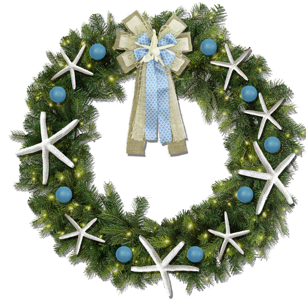 Lixincrafts Küstenschutzgebiet, Dekoration im Meeresstil, Muschelkranz Lixincrafts Küstenschutzgebiet, Dekoration im Meeresstil, Muschelkranz