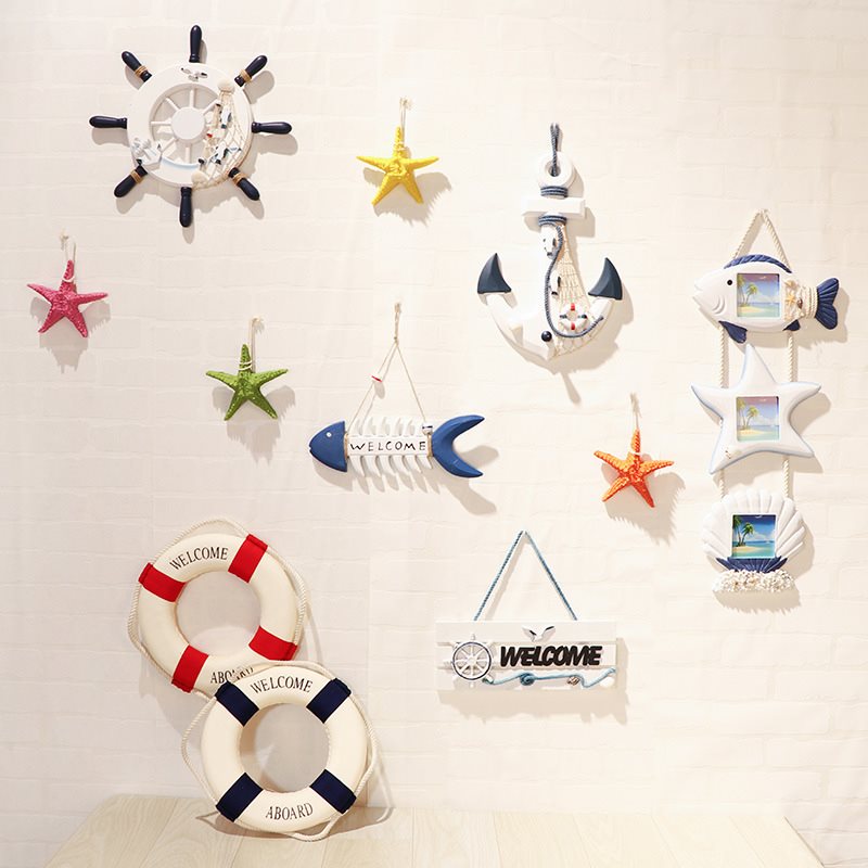 Lixincrafts Meeresheiligtumsdekor, Dekor im Meeresstil,